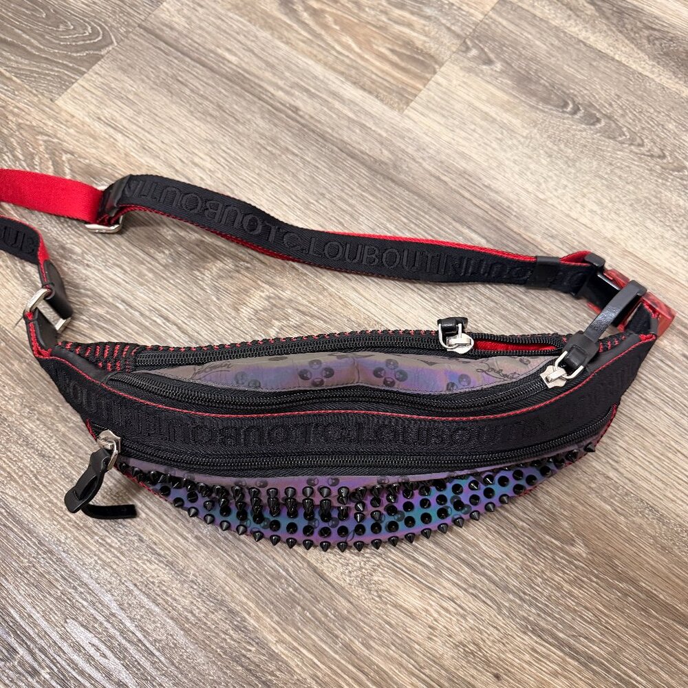 Authentic Christian Louboutin Reflective Waist Bag